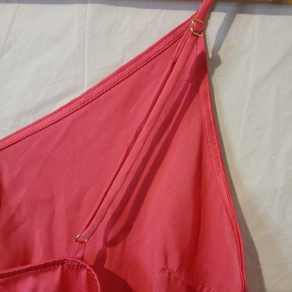 Target Stars Above Size Large Pajama Set Hot Pink Adjustable Spaghetti Straps - Picture 5 of 11